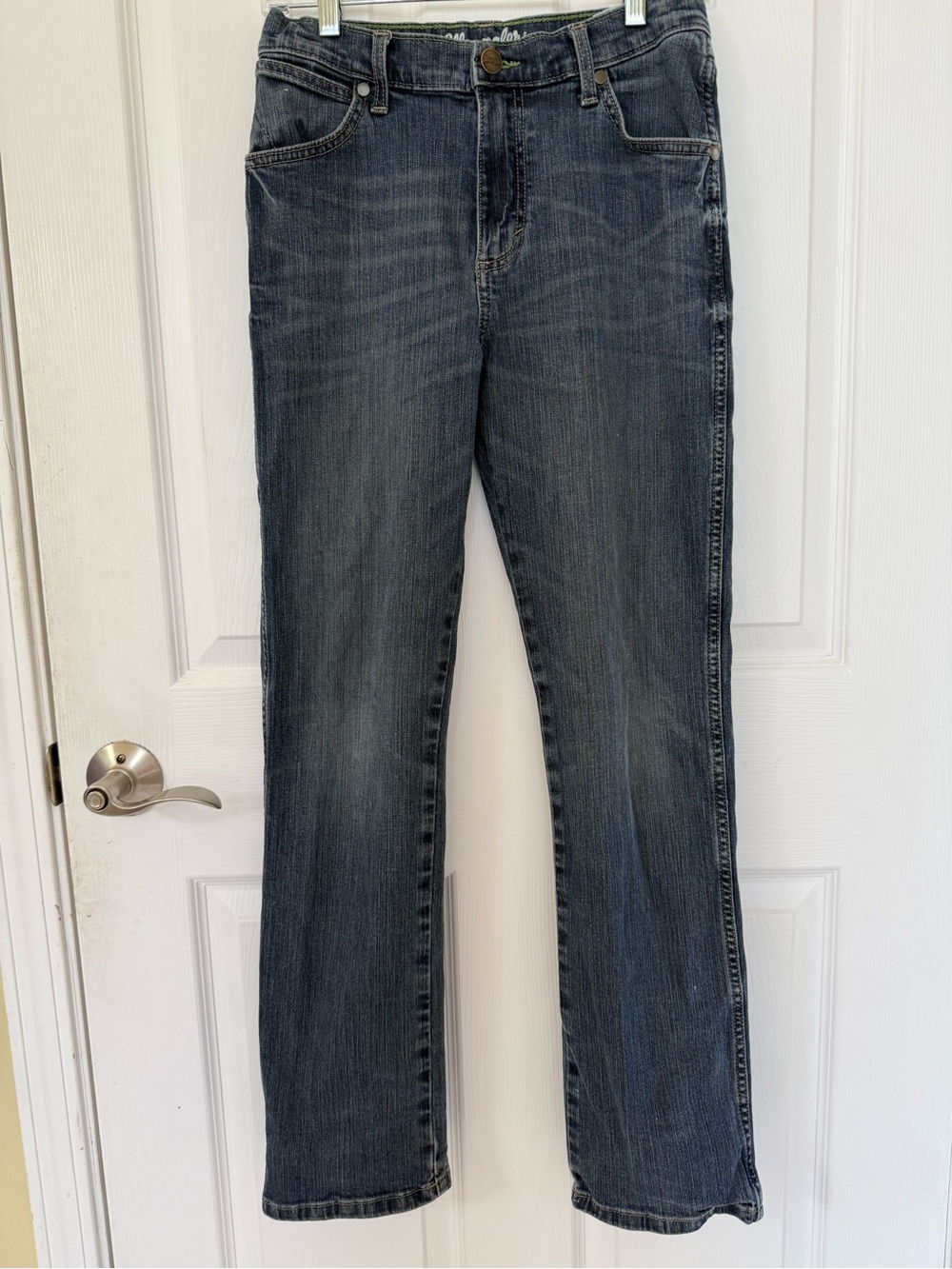 Youth Boys Wrangler Retro Slim Straight-Leg Jeans, Size 16